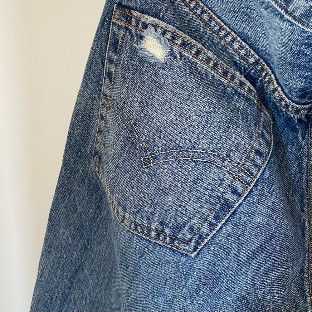 Levi’s 501 Patchwork Distressed Denim - image 4